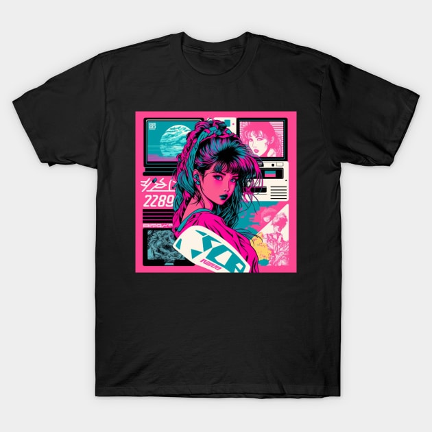 Vaporwave T-Shirt by JayD World